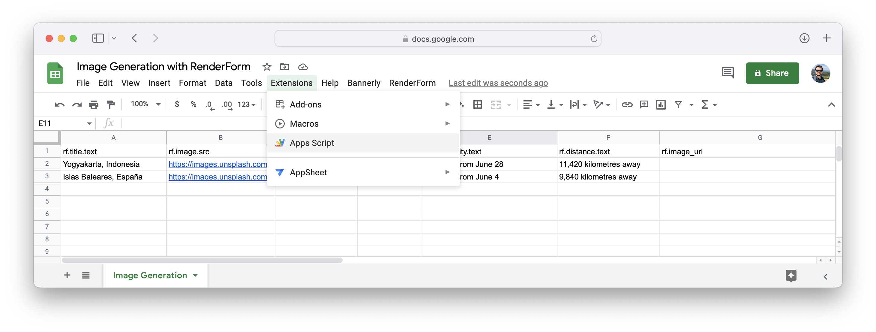 How To Open Script Editor In Google Sheets