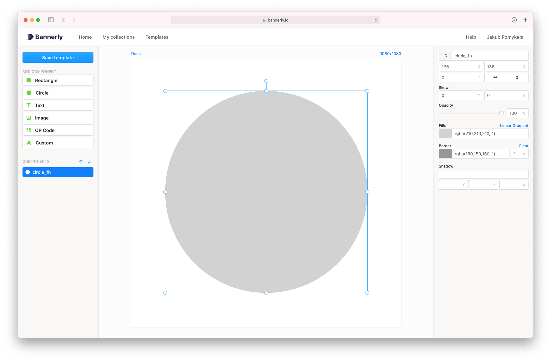 circle component