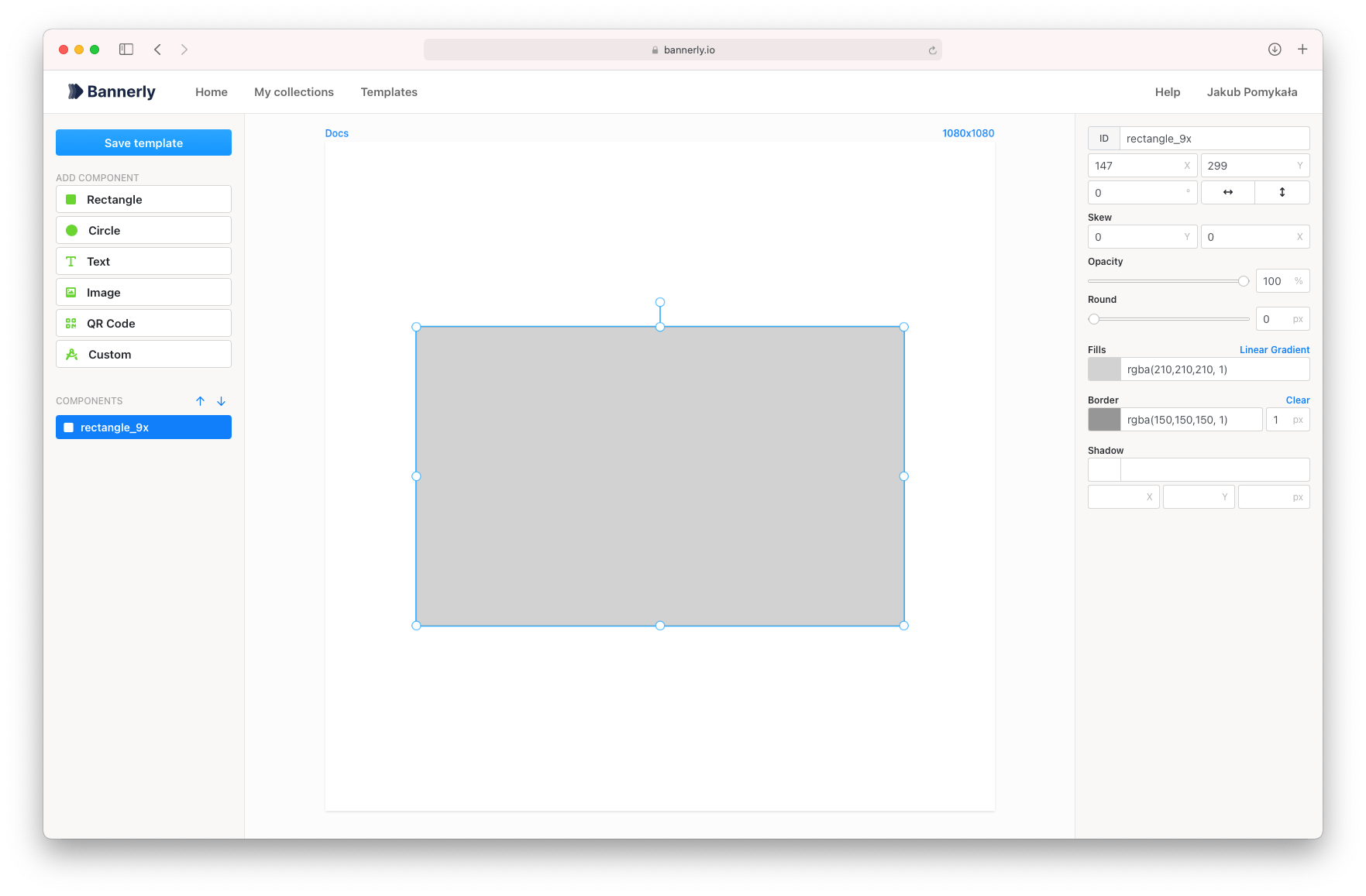 rectangle component